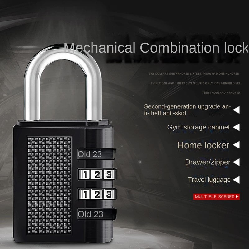Combination Padlock Suitcase Lock Luggage Lock Combination Padlock 4 Digit
