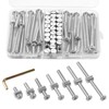 Crib Screws,28Sets Baby Bed Crib Screws Hardware Replacement Kit,Bunk Bed
