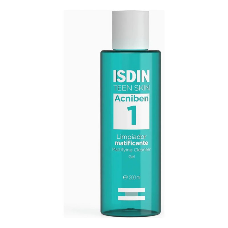 🧴✨ ISDIN Acniben Gel Limpiador Matificante: Purifica y Controla el
