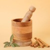 Large Mango Wood Mortar Pestle