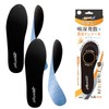 Expertgel Ultra Thin Deodorizing Insole, Antibacterial, Deodorizing, Moisture Wicking, Non-Slip, Shock Absorbing, Footbed, Adjustable Size, Thin Cushion, Business, Sports, Standing, Work Shoes