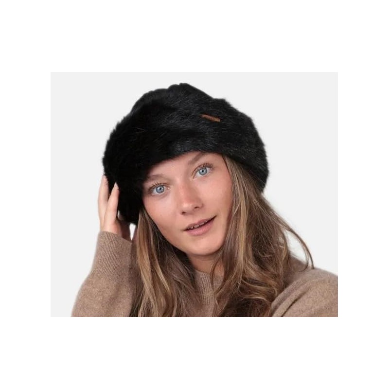 Barts Fur Cable Bandhat Beanie Hat, Black (Black 0001), One