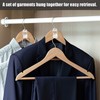 Clothes Hangers Space Saving, Pack of 60 Clothes Hangers Hook