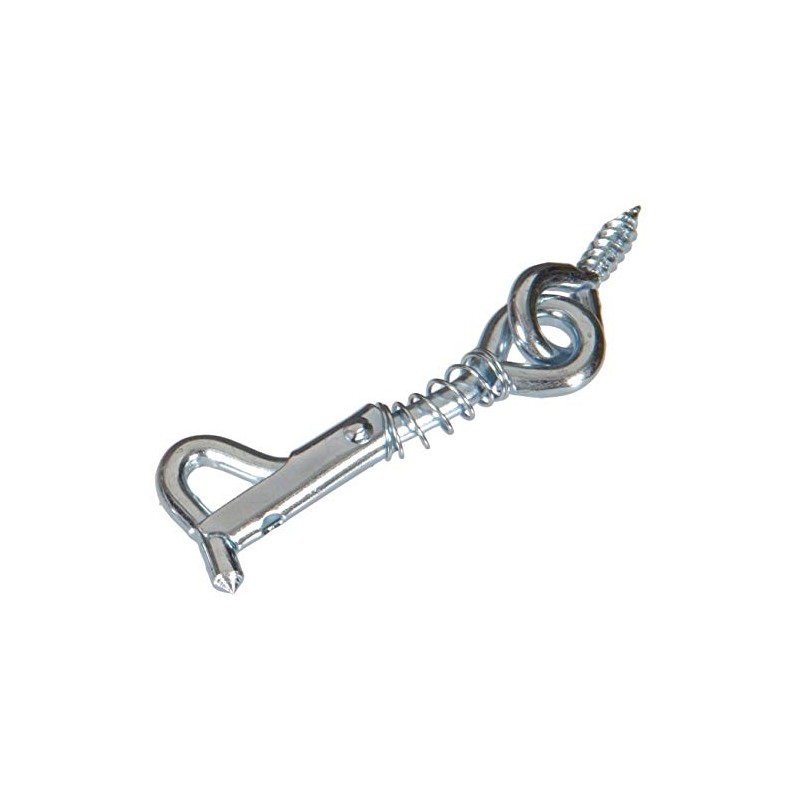 The Hillman Group 592782 Safety Hook and Eye, Zinc, 2-1/2-Inch