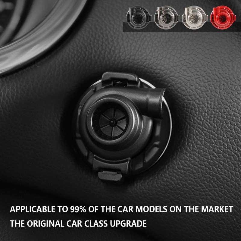 Adunsiaoto Decorative Protective Cover for Car Start Button, Car Ignition