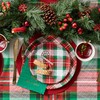 Coterie - Red and Green Plaid Paper Tablecloth | Beautiful