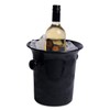 bar@drinkstuff Acrylic Wine & Champagne Bucket Black - Acrylic Ice