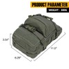 IDOGEAR Mini Tactical MOLLE Hydration Pack Water Reservoir Bag Outdoor