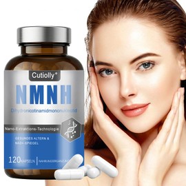 NMNH Capsules, NMNH Capsules High Dose, NAD+ Supplement, 120 Vegan, for Natural Energy Boost, Anti-Ageing