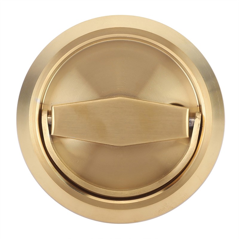 Stainless Steel Door Lock with Handle Pull Ring for Cabinet