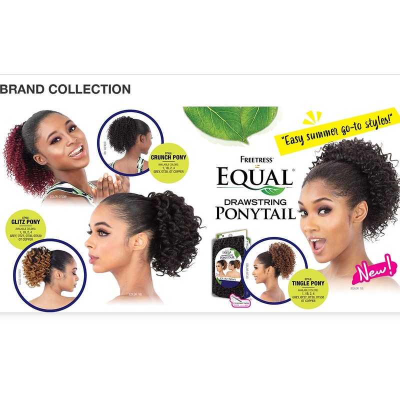 FreeTress Equal Drawstring Ponytail Glitz Pony (P4/30)