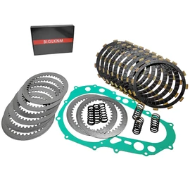BIGLKNM Clutch Kit Friction Plates & Cover Gasket Compatible for Suzuki Quadsport Z400 LTZ 400 Kawasaki KFX400 2003-2006 Arctic Cat DVX400 2004-2008