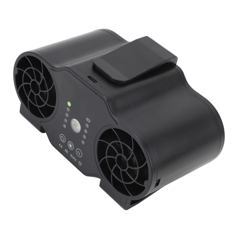 Clip On Waist Fan 4 Speed Gears Forward Reverse Rotation