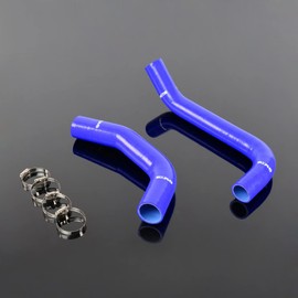 G-PLUS Coolant Silicone Radiator Hose Kit Compatible With 1965-1966 Pontiac GTO/Tempest/Lemans 5.3L Blue