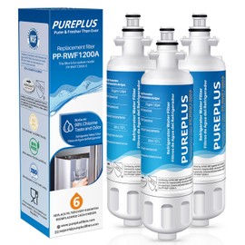 PUREPLUS 9690 Replacement for LG LT700P Kenmore Elite 469690, ADQ36006102, ADQ36006101, LFXS30766S, LFX28968ST, LFX31925ST, LFX31945ST, LFXS29626S, RWF1052, RWF1200A Refrigerator Water Filter, 3Pack