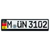 European Style Number Home Decor Sign (M Design + Hardware