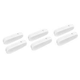 HASAYAKI Curtain Cord Weights, 6-Pack Plastic Pull String Pendants for Vertical Blind and Drapes - White