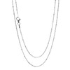 Treasure Bay Women's Silver Necklace - 925 Sterling Silver Chain
