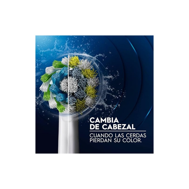 Oral Pro Series Cepillo Dientes Eléctrico Cabezal Redondo Mango Ergonómico