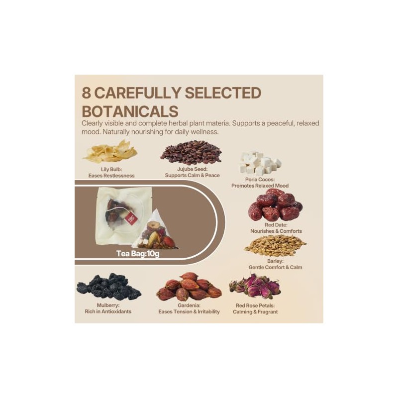 SVEYN Sleep Tea - Caffeine Free Herbal Blend for Relaxation