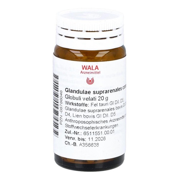 Glandulae Suprarenales comp.Globules 20 g