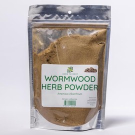 Herb To Body Wormwood Herb Powder | Artemisia Absinthium | Wildcrafted | 4oz