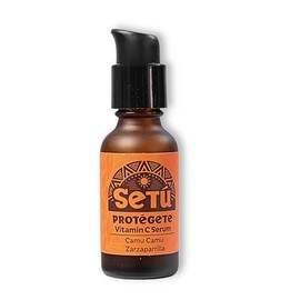 Setú PROTÉGETE Suero de Vitamina C para Hombre - Camu Camu y Ácido Hialurónico | Desarrollado por dermatólogos para aclarar e igualar el tono de la pi