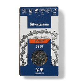 Husqvarna 585422155 X-Cut S93G 18 Inch Chainsaw Chain, 3/8" Mini Pitch, 050" Gauge
