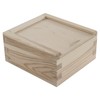 WooDeeDoo Small Wooden Decorative Sliding Lid Box | 10.5 x