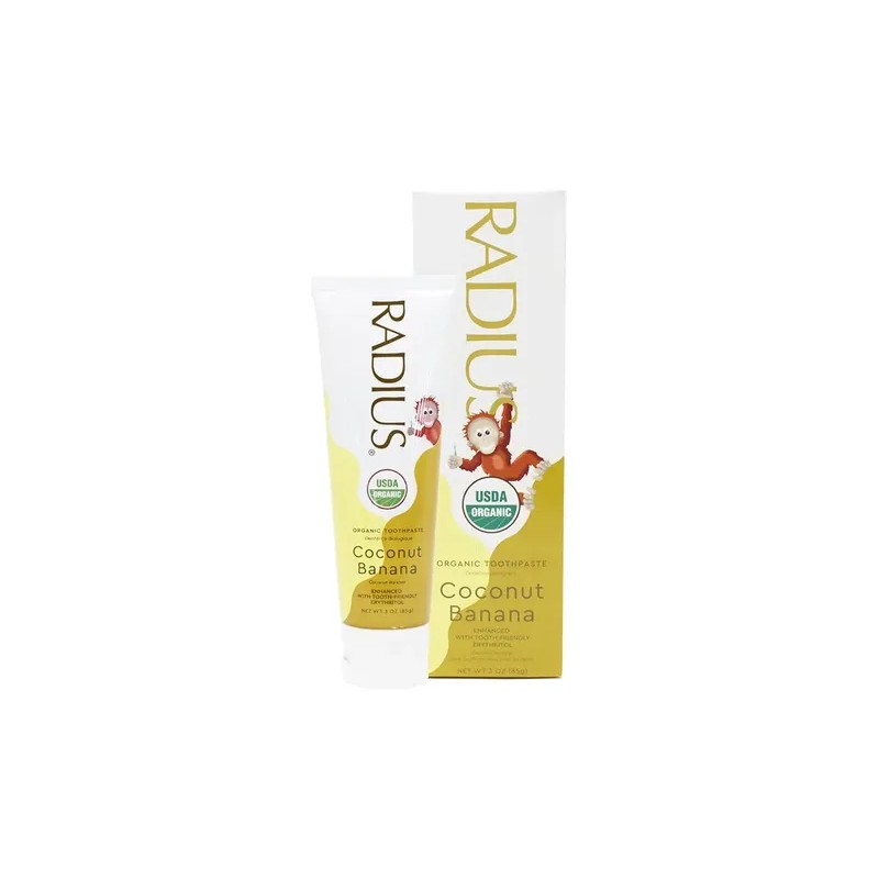 Radius Usda - Pasta De Dientes Orgánica Para Niños, 3