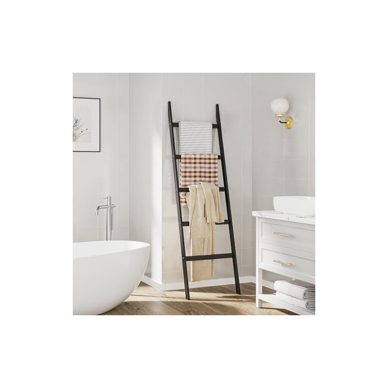 Blanket Ladder Towel Racks For Bathroom 5 Layers Towel Holder