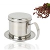 YYYFEI Vietnamese Coffee Filter Press, Portable Vietnamese Coffee Filter Stainless