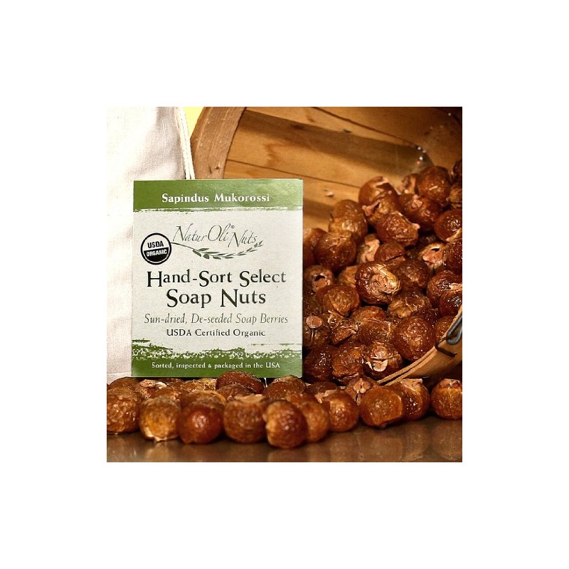 NaturOli Soap Nuts/Soap Berries. 23+ LOADS! Natural Laundry Detergent and