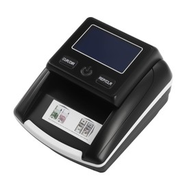 Banknote Counter, 5.31 x 5.71 x 2.95 Inch Counting Machine, Note Checker, for Counterfeit Euro Banknotes and Dollar Notes