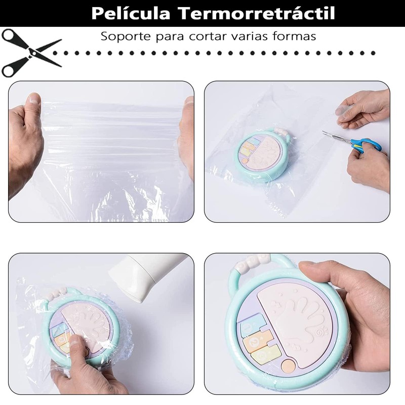 Bolsas Retráctiles 100Pcs, Bolsas de PVC Termorretráctiles para Regalo, para