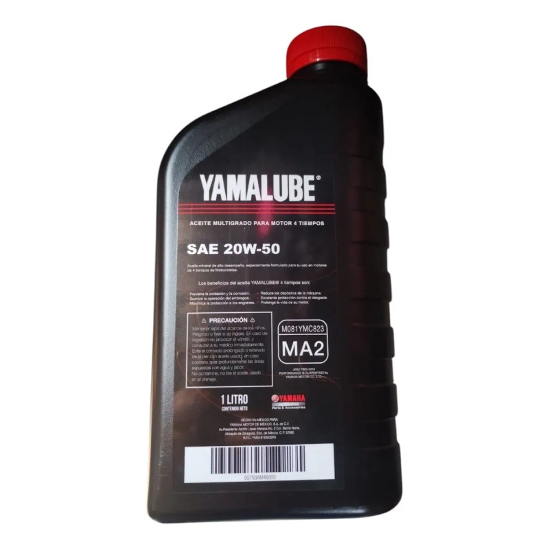 Aceite Para Motor Mineral Yamalube 4t 20w-50 1litro