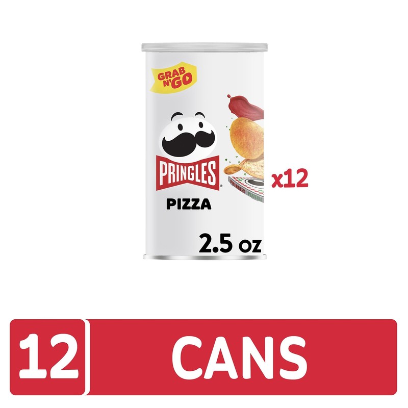 Pringles Potato Crisps Chips, Lunch Snacks, On-The-Go Snacks, Grab n'