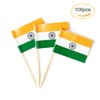 mflagperft India Flag Indian Flag, Small Mini India Toothpick Flags