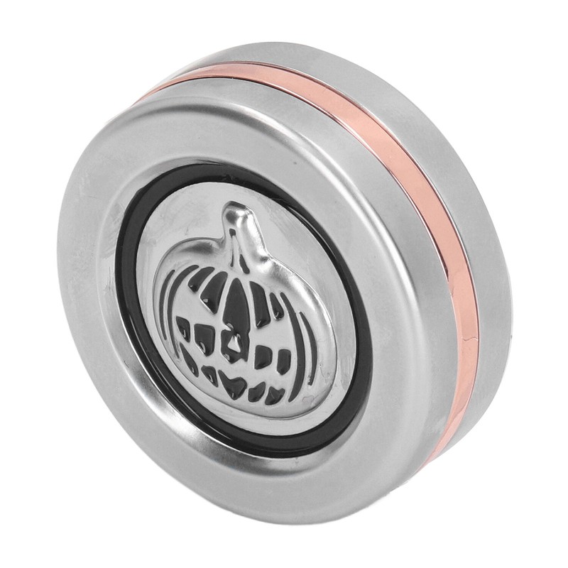 Pumpkin Coin Slider Pumpkin Pattern Push Slider Toy Zinc Alloy