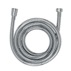 WENKO Shower Hose with High-Quality Stainless Steel Sheath, Shower Hose with Twist Protection / Drinking Water Approval, Length 200 cm