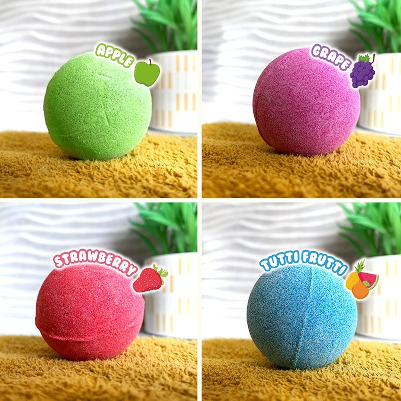 12 x Bath Bombs by Zimpli Kids, Create a Bubbly