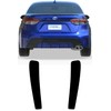 Reflector Tint Overlays Compatible with 2019-2025 Toyota Corolla Sedan