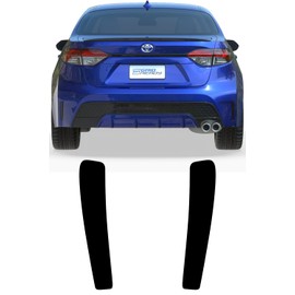 Reflector Tint Overlays Compatible with 2019-2025 Toyota Corolla Sedan