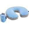 Cocoon U-Shaped Neck Pillow, Cushion, Light blue/grey - 3d