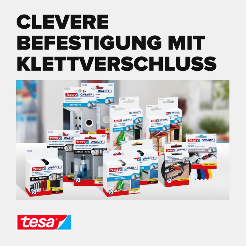 On & Off Velcro Strap, black, 55225-00000-02