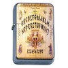 Ouija Board Ancient Egypt Windproof Refillable Flip Top Oil Lighter with Tin Gift Box D-038