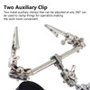 3.5X12X Helping Hands Soldering Station with LED Light & Alligator