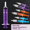 Gufastoe Pack of 50 5 ml Syringes with Protective Caps