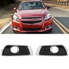 1pair Fog Light Cover Grille Bezel Left Right Fog Light