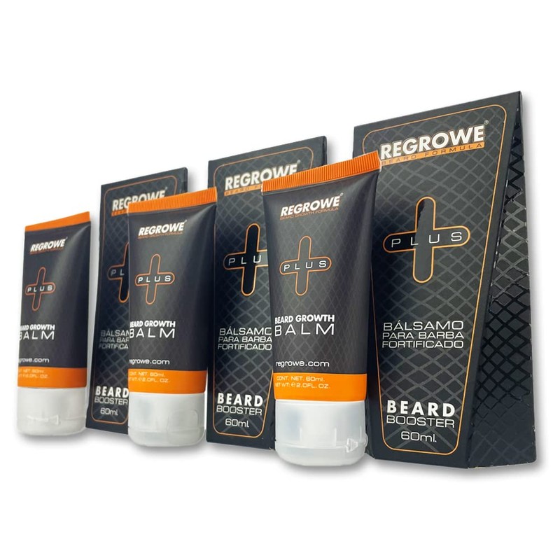 Regrowe - Bálsamo de Crecimiento de Barba Fortificado Regrowe Plus